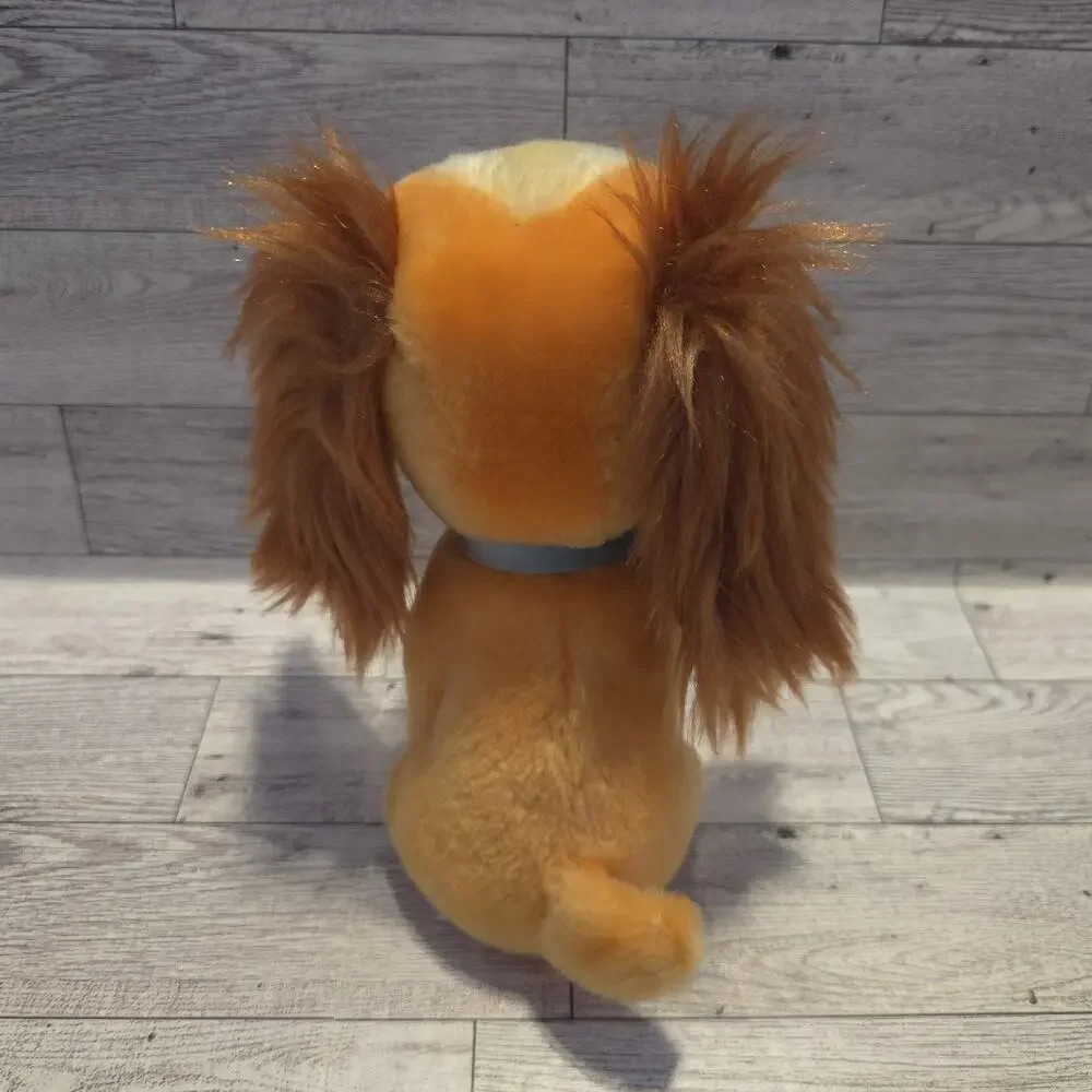 Lady from Lady and the Tramp Plush Dog Stuffed Animal‎ Vintage Disney Korea